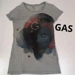 トップス　GAS　 Tシャツ　レディース　XS　グレイ　プリント　ロゴのサムネイル