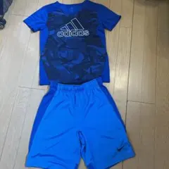 adidas TシャツとNikeショートパンツセット　150センチ