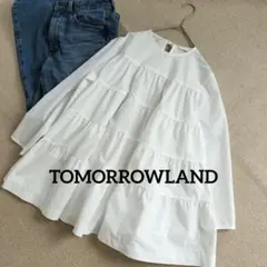 TOMORROWLAND BALLSEY 刺繍 ブラウス ホワイト サイズ36 - メルカリ