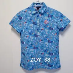 ZOY ×shave ice hawaii　コラボ　限定シャツ　レディース　38のサムネイル