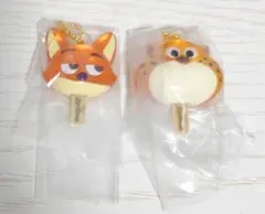 ズートピア　アイスキャンディチャーム　ニック　クロムハウザー　ガチャ