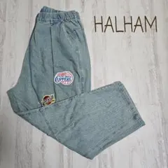 HALHAM NBA ワッペン デニム パンツのサムネイル