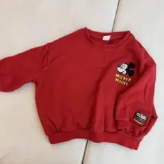 Litte しまむら ミッキー トレーナー