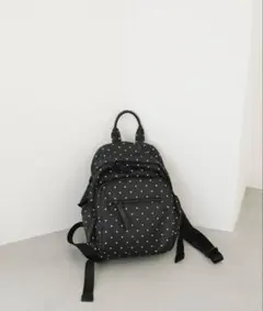 【新品未使用】GLOBAL WORK 撥水軽量6ポケットリュック ドットのサムネイル