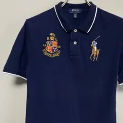 紺 M ポロ ラルフローレン RALPH LAUREN ポロシャツ ネイビー M