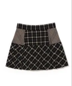 Coco check pleats skirt S - メルカリ