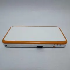 美品 Newニンテンドー2DS LL ホワイト×オレンジ 動作確認済