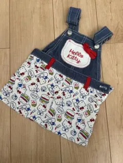HELLO KITTY ジャンバースカート 80