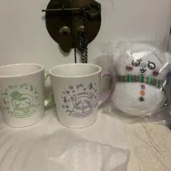 ⭐️ちいかわエニマイくじ！G賞 マグカップ！2点 E賞モモンガ