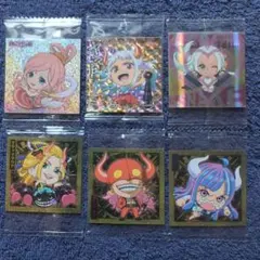 ワンピース　ウエハース　シール　６枚セット