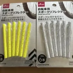 自転車用スポークリフレクター2個セット