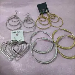 ピアスセット 5ペア