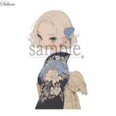 【SA-384】Sakura＊オリジナル♡人物ステッカー