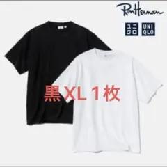 ユニクロ ロンハーマン Tシャツ UNIQLO Ron Herman 黒 XL