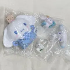 サンリオキャラクターズ シナモロール バスケットおくるみ しゃぼん玉 他