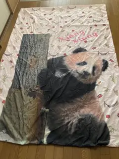 シャンシャン パンダ柄 掛け布団カバー