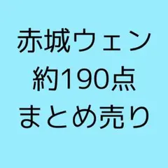 赤城ウェン 約190点 まとめ売り