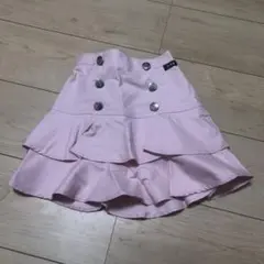 最終価格⭐︎ SISTER Jenni ティアードスカート　ピンク　ミニ　xs