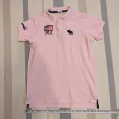 Abercrombie & Fitch ポロシャツ ピンク XL幅55cmのサムネイル