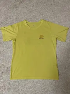 モンベル（mont-bell）Tシャツ 黄色 イエロー レディースLサイズ 古着