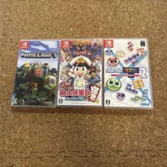 すざく様専用　4点　Switch ソフト3本セット マインクラフト 他