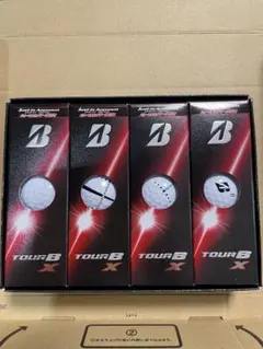 ゴルフボール ブリジストンTOUR B X 1ダース ジャストインアライメントのサムネイル