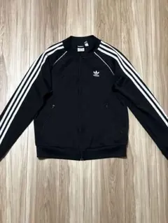 adidas トレフォイル ジャージ ブラック