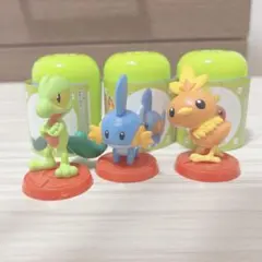 新品　未使用　ポケモン　チョコエッグ　キモリ　アチャモ　ミズゴロウ　ホウエン