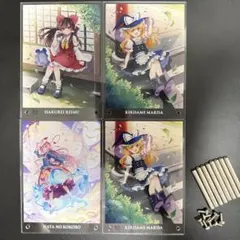 東方project ダイソー アクリルボード 4枚セット