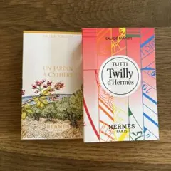 HERMES 香水サンプル　2種セット