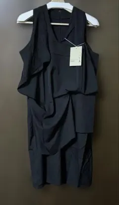 ★新品★ antiqua モードドレープワンピース ドレス パーティー