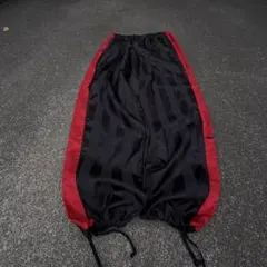 00s nike wide nylon pants y2k テック系 人気 黒
