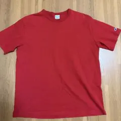チャンピオン　T1011　半袖Lサイズ　赤