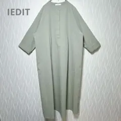 IEDIT ワンピース LL 大きいサイズ ゆったり ロングワンピ