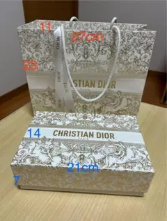 CHRISTIAN DIOR ギフトバッグとボックスセット