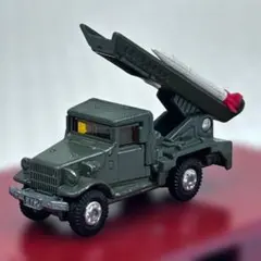 トミカ 黒箱 No.77 トヨタ 自衛隊ロケット車 （HQ15V型） 日本製