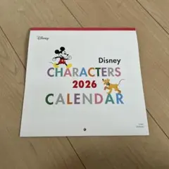Disney キャラクター カレンダー 2026