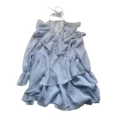 新品・タグ付き】Darich トワルドジュイシフォンフリルミニワンピ ース