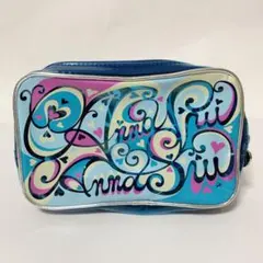 ANNA SUI アナスイ メイクポーチ ノベルティ ダブルジップ 未使用