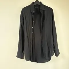 LEMAIRE ルメール ブラック ドット柄 長袖シャツ