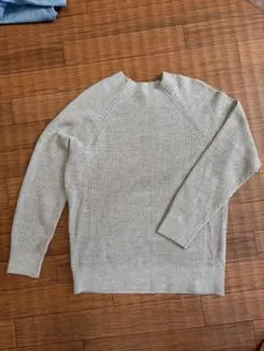 UNIQLO リブ編み セーター Lサイズ