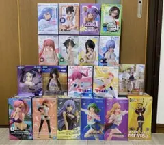 【新品未開封】美少女系フィギュア19体まとめ売り　バニー　ちょこのせ　グリグラ