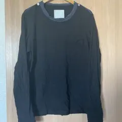 sacai 12-00367M コットン キュプラ 長袖カットソーのサムネイル