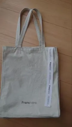 Francfranc ロゴトート トートバッグ