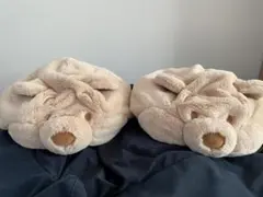 くまのプーさん ファンキャップ（ベージュ）2個セット