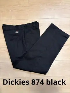 ディッキーズ874 36×30 ブラック ワークパンツ　美品　黒　w36