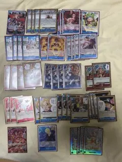 赤青ルーシー デッキ リーダーパラレル付き - メルカリ