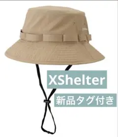 新品タグ付き☆XShelter 暑熱ハット　　コヨーテ