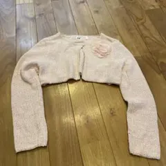 H&M ピンク ボレロUS 6-8Y 130