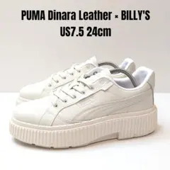 美品 PUMA プーマ ディナーラ レザー BILLY'S別注モデル 24cm